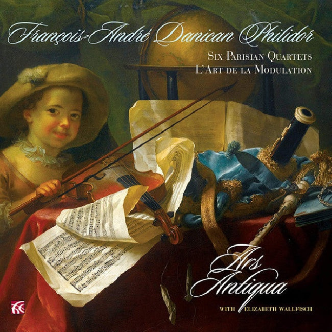 F.a. Danican Philidor - Six parisian quartets (Ars Antiqua/Elizabeth Wallfisch CD)