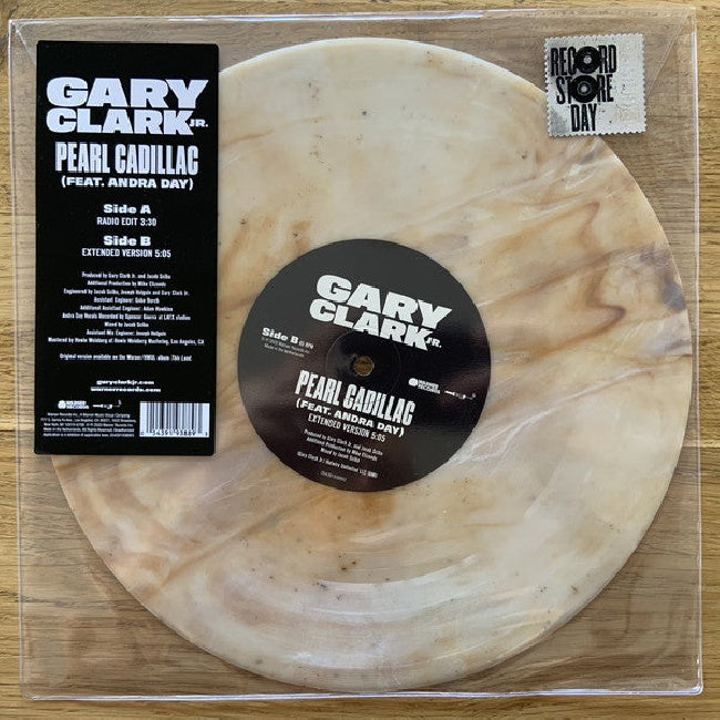 Gary Clark -jr- - Pearl cadillac (Ft. Andra Day / Clear & White Vinyl / Rsd 20, Rsd, 10\", Coloured Vinyl, Limited Edition 12-inch maxi-single)
