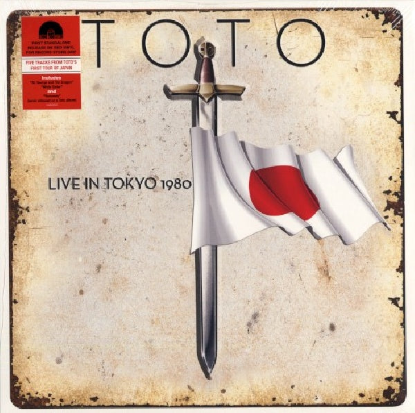 Toto - Live in tokyo 1980 (Rsd 20 / Opaque Red, Coloured Vinyl LP)