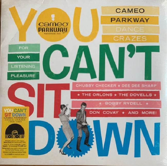 V/A (Various Artists) - You can't sit down: cameo parkway dance crazes (1958-1964) (.. Cameo Parkway Dance Crazes (1958-1964) / Blf 21, Black Friday, Coloured Vinyl LP)