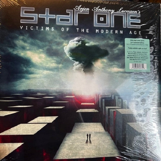 Arjen Anthony Lucassen S Star One - Victims of the modern age (re-issue 2022) (.. the Modern Age / Light Mint Green 2lp+2cd / 180gr., High Quality, Gatefold Sleeve, Coloured Vinyl LP)