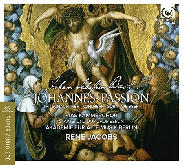 Akademie Fur Alte Musik Berlin/rias/jacobs - Bach: johannes-passion bwv245 (.. Johannes-Passion Bwv245 / 2sacd+1dvd / Easter 23, Super Audio CD CD)