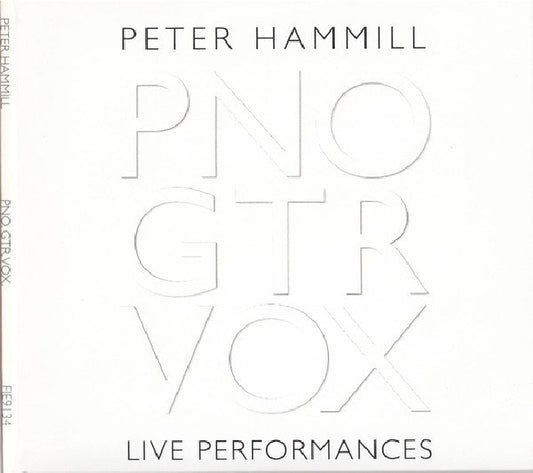 Peter Hammill - Pno grt fox (Live Performance CD)