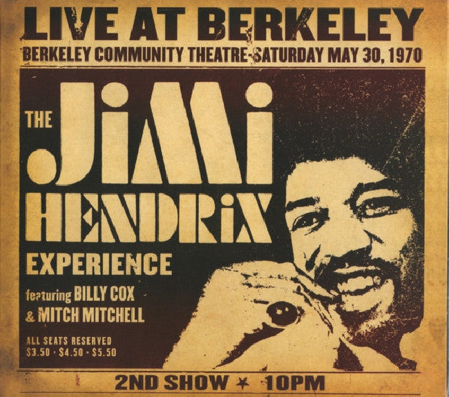 Hendrix, Jimi, The Experience - Live at berkeley (Digipak CD)