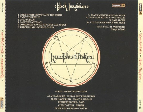 Rumplestiltskin - Black magician (Digipak CD)
