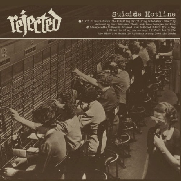 Rejected - Suicide hotline (LP)