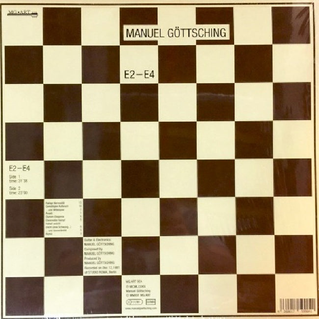Manuel Gottsching - E2-e4/2016-35th anniversary edition (.. Anniversary Edition / 180gr., High Quality, Anniversary Edition LP)