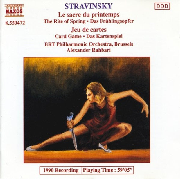 I. Stravinsky - Sacre du printemps/jeu de (Brt Philharmonic Orchestra/Rahbari CD)