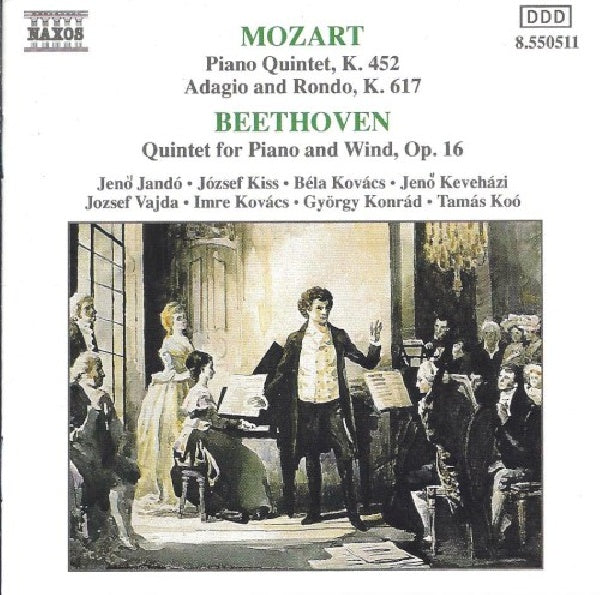 Mozart/beethoven - Piano quintets (Jeno Jando CD)
