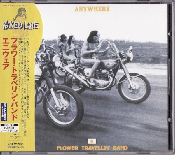 Flower Travellin' Band - Anywhere (Jap-Imp. Universal Naked Line Series CD)