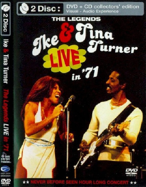 Ike Turner & Tina - Live in 71 (Pal/All Region DVD movie)