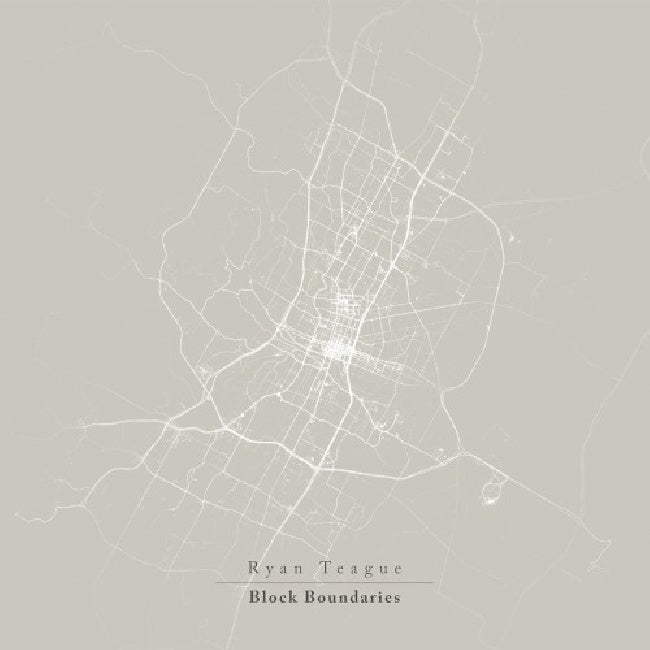 Ryan Teague - Block boundaries (Digipak CD)
