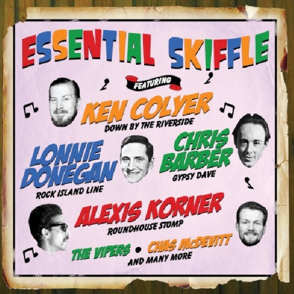 V/A (Various Artists) - Essential skiffle -26tks- (Chas McDevitt,Bob Cort,Chris Barber,Vipers,L.Donegan CD)