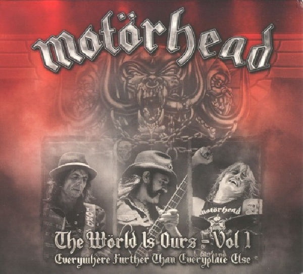 Motorhead - World is ours vol.1 (Everywhere Further Than Everyplace Else =Dvd+2cd=, Dvd+CD DVD movie)