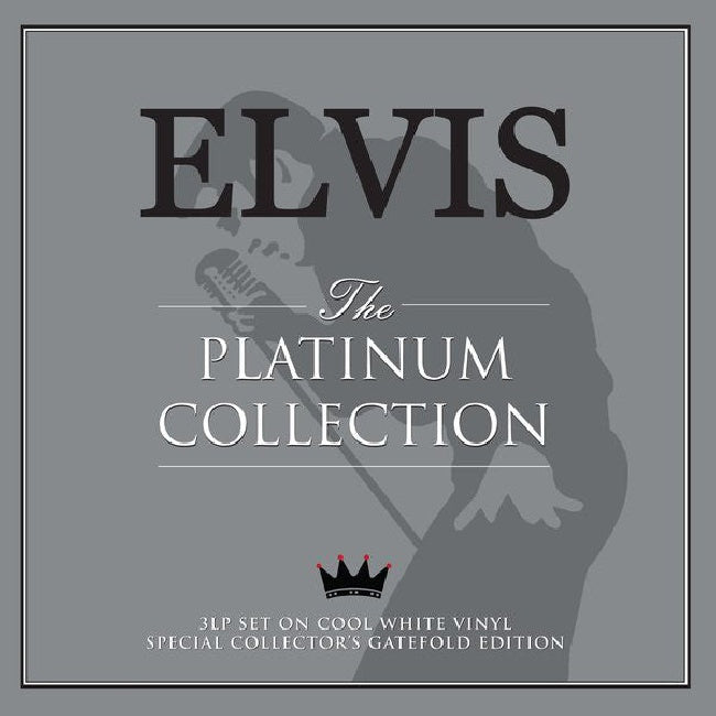 Elvis Presley - Platinum collection (White Vinyl, Gatefold Sleeve, Coloured Vinyl LP)