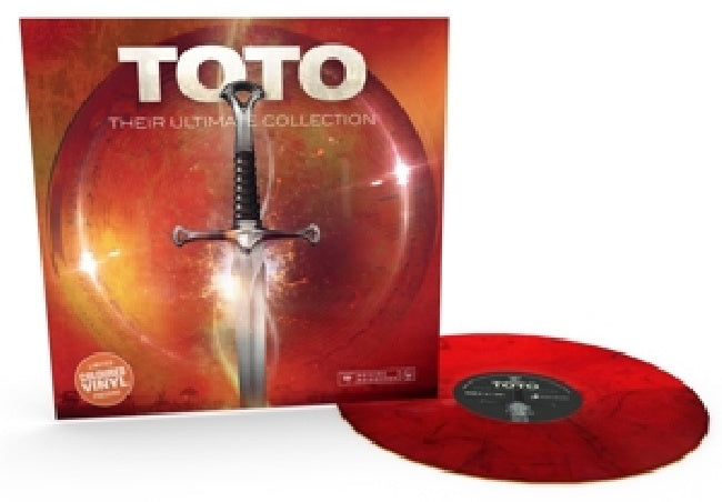 Toto - Their ultimate collection (colored vinyl) (.. Ultimate Collection / Red Marbled Vinyl, High Quality, Coloured Vinyl LP)