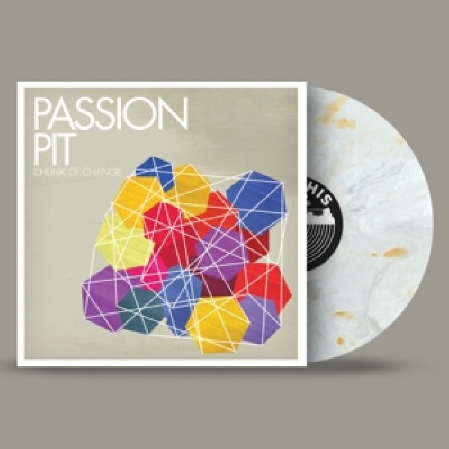 Passion Pit - Chunk of change (..Change / White Orange Splash Vinyl / 15th Anniversary, Coloured Vinyl, Reissue, Anniversary Edition LP)