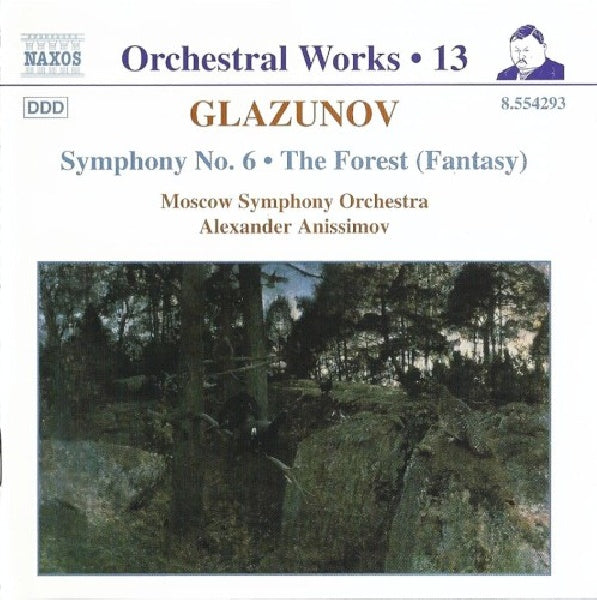 Alexander Glazunov - Orchestral works vol.13 (W/Moscow Sym.Orch., Alexander Anissimov-Cond. CD)