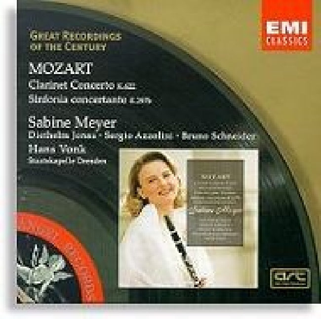 Sabine Meyer - Clarinet concerto in a major a (Sabine Meyer/Hans Vonk//Re-Issue CD)