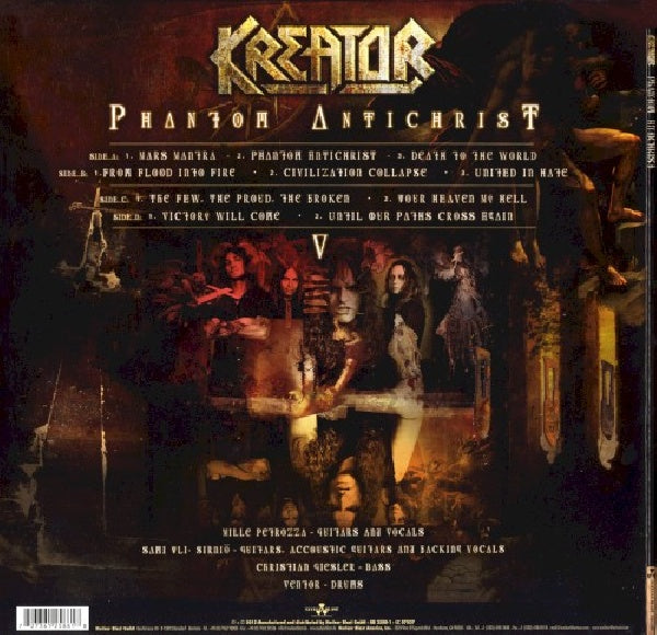 Kreator - Phantom antichrist (.. Antichrist / Yellow Vinyl, Coloured Vinyl LP)