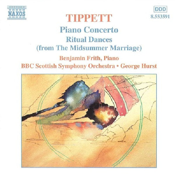 M. Tippett - Piano concerto & ritual d (...Dances/W/Benjamin Frith-Piano, Bbc Scottish S.O., Hu CD)