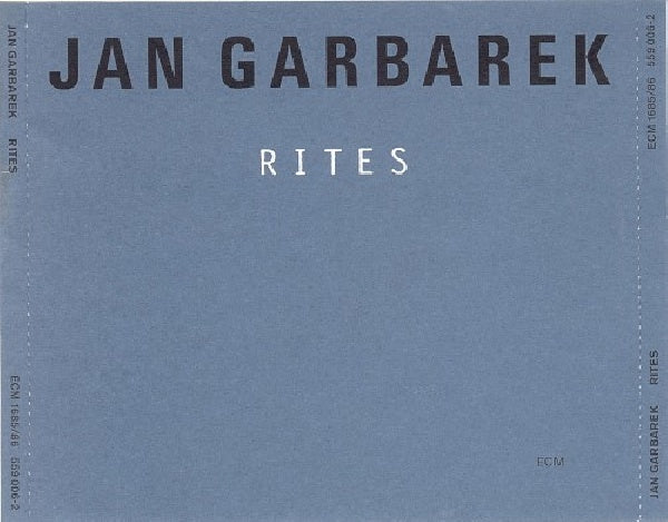 Jan Garbarek - Rites (CD)