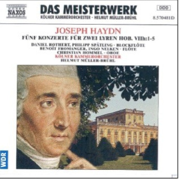 Franz Joseph Haydn - Lyra concertos (Cologne Chamber Orchestra/Muller-Bruhl CD)