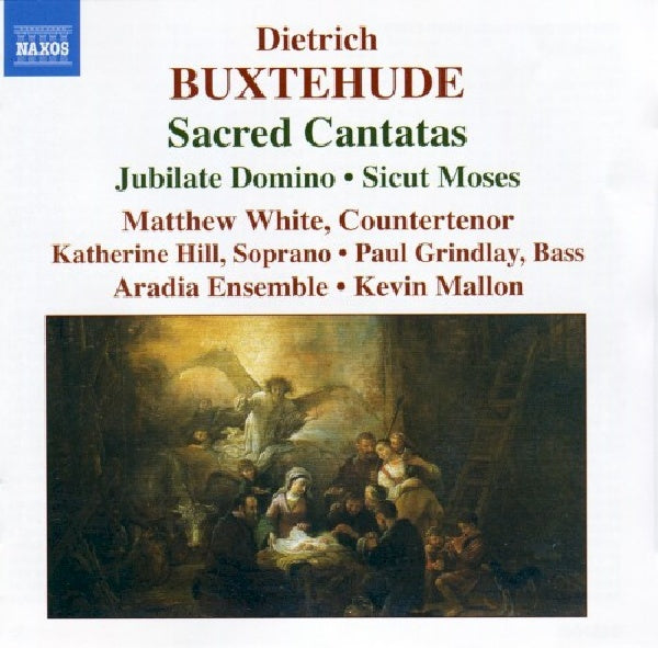D. Buxtehude - Sacred cantatas (W/Matthew White, Katherine Hill, Paul Grindlay CD)