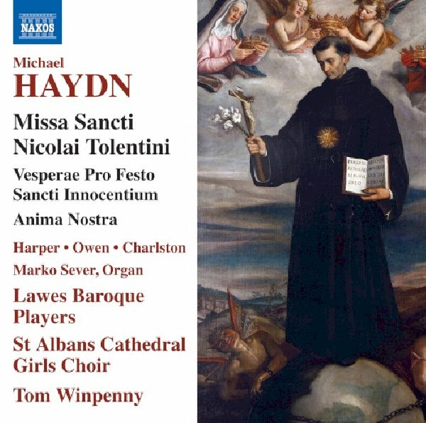 M. Haydn - Missa sancti nicolai tolentini (Tom Winpenny/Jenni Harper/Helen Charlston/Emily Owen CD)