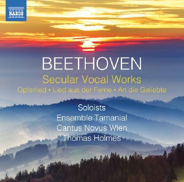 Ludwig Van Beethoven - Secular vocal works (Cantus Novus Wien/Ensemble Tamanial/Bernadette Bartos CD)
