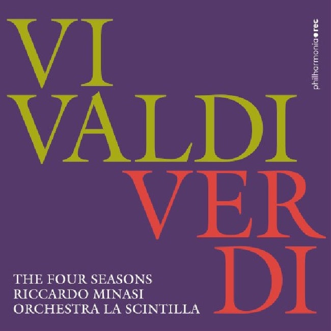 Riccardo Minasi - Vivaldi-verdi: the four seasons (Orchestra La Scintilla CD)
