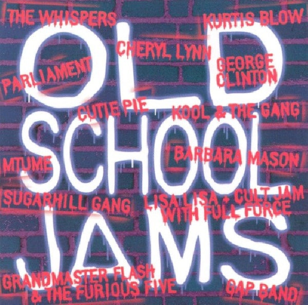 V/A (Various Artists) - Old school jams (G.Clinton, Mtume, Whispers, K.Blow, Gap Band, .... CD)