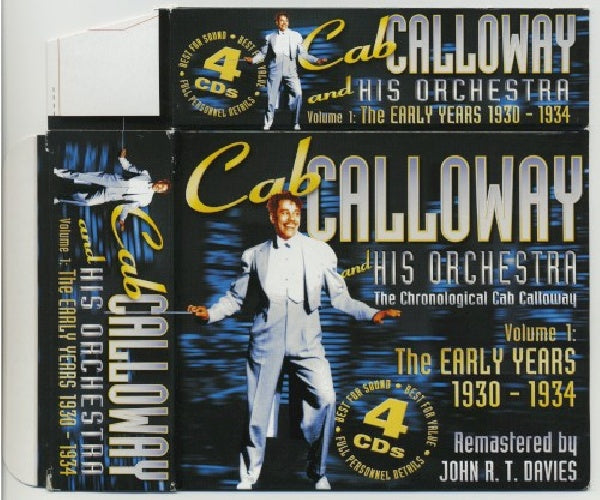 Cab Calloway & His Orchestra - Volume 1: the early years 1930 - 1934 (Box Set CD)