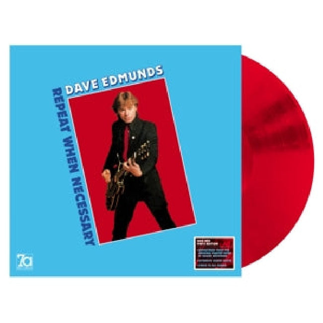 Dave Edmunds - Repeat when necessary (.. Necessary / 180gr. Red Vinyl, High Quality, Gatefold Sleeve, Coloured Vinyl LP)