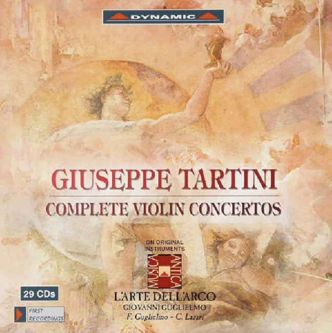 G. Tartini - Complete violin concertos (L'arte Dell'arco/Giovanni Guglielmo CD)
