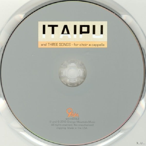 Philip Glass - Itaipu (Los Angeles Master Chorale/Gershon CD)