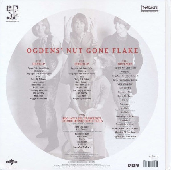 Small Faces - Ogdens nut gone flake (.. Gone Flake / Incl. 60 Page Hardback Book / 3cd+1dvd, CD+Dvd, Deluxe Edition, Anniversary Edition, Remastered CD)