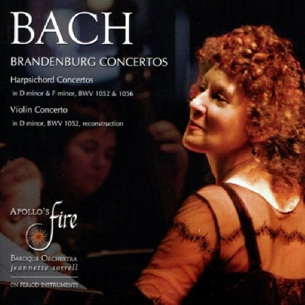 Johann Sebastian Bach - Brandenburg concertos, harpsichord (Cleveland Baroque Orchestra/Elizabeth Wallfisch/Jeannet CD)