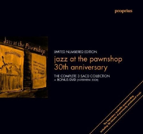 Domnerus/hallberg/erstand - Jazz at the pawnshop (.. Pawnshop +Dvd, Super Audio CD CD)