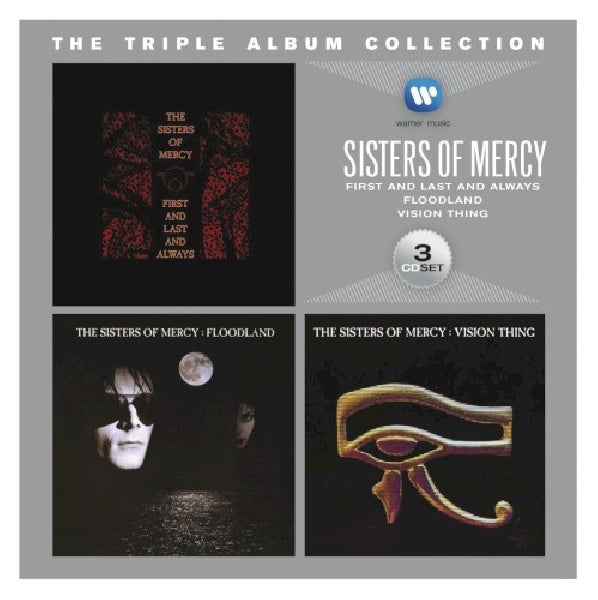 Sisters Of Mercy - Triple album collection (=First and Last & Always / Floodland / Vision Thing= CD)