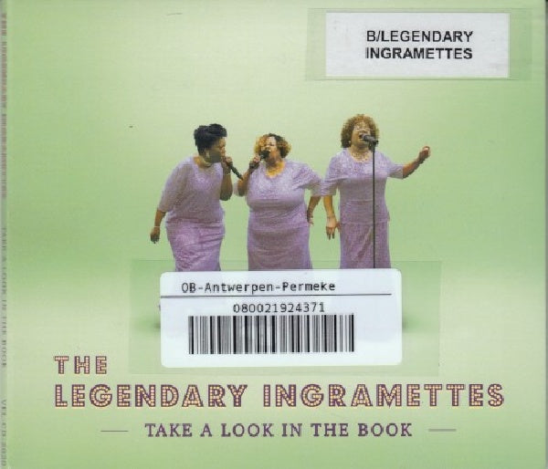 Legendary Ingramettes - Take a look in the book (CD)