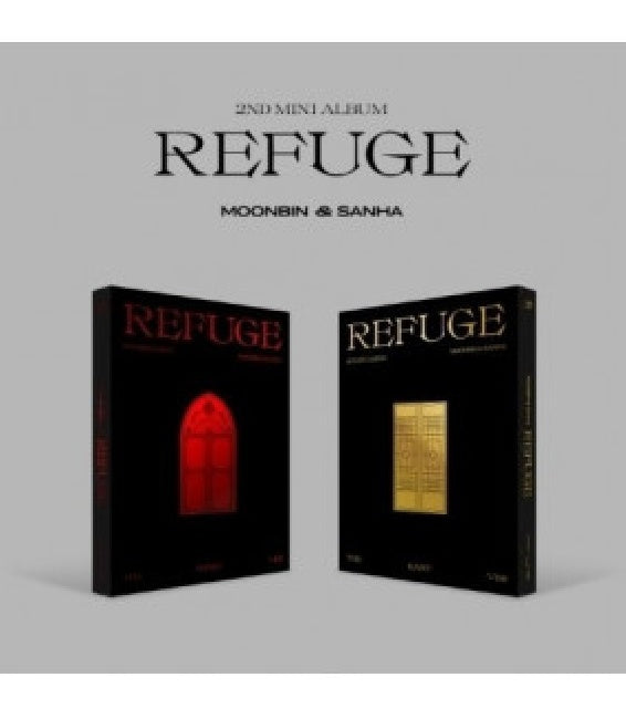 Moonbin & Sanha - Refuge (2nd Mini Album / 80pg. Photobook / 2 Versions, Photobook, Slipcase CD)