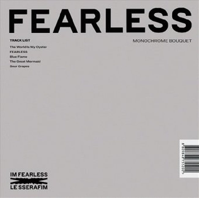 Le Sserafim - Fearless (1st Mini Album / Monochrome Bouquet Version CD)