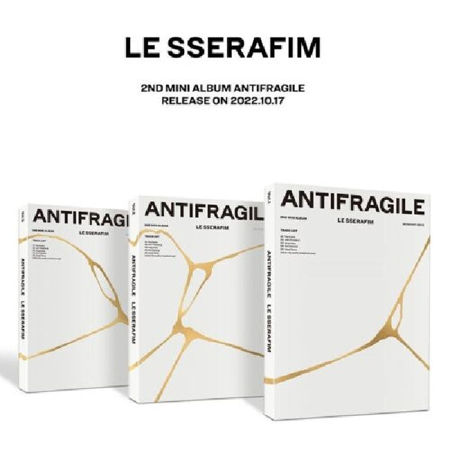 Le Sserafim - Antifragile (2nd Mini Album / 3 Versions CD)