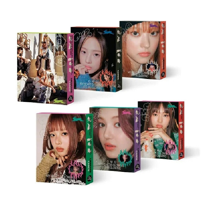 Newjeans - Omg (1st Single / Message Card Vers./ 52pg. Photob./ 2 Vers. CD)