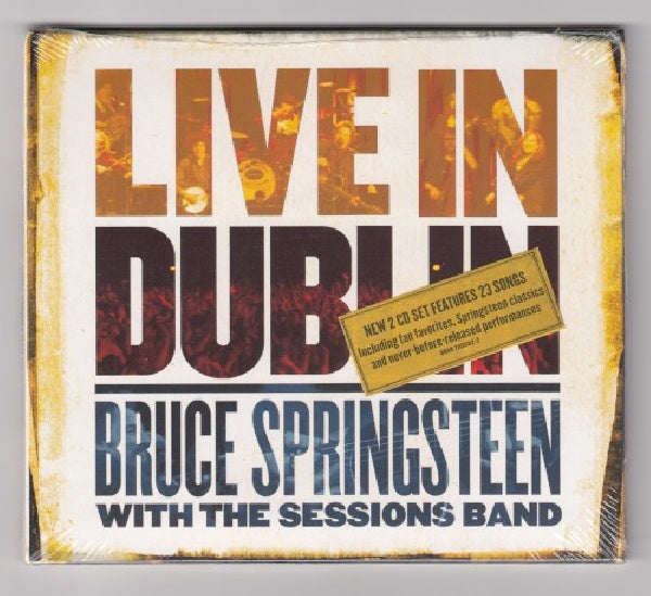 Bruce With The Sessions Band Springsteen - Live in dublin (Ft. the Session Band CD)