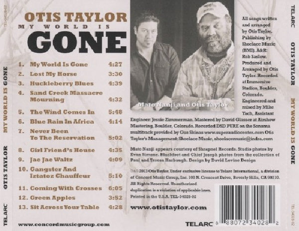 Otis Taylor - My world is gone (CD)