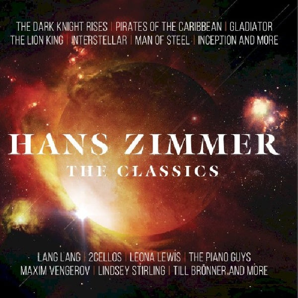 Hans Zimmer - Hans zimmer - the classics (Czech Philharm. Orch./Ft. Lang Lang/2cellos CD)