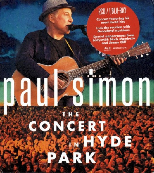 Paul Simon - Concert in hyde park (blu ray movie)