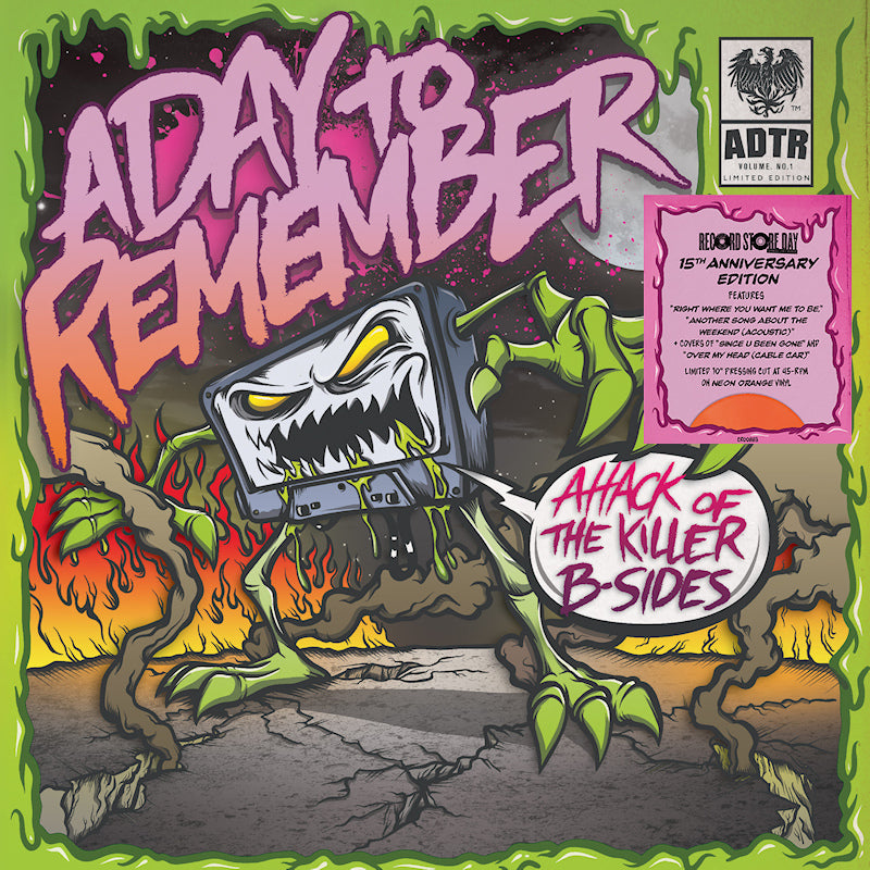 A Day To Remember - Attack Of The Killer B-Sides (15th Anniversary Edition) (Colour Tbc, 10\", Coloured Vinyl, Rsd, Limited Edition LP)